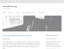 Tablet Screenshot of manuelmeza.org